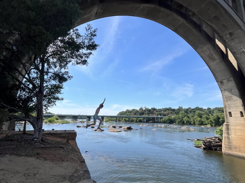 Belt Line Jump Piling photo